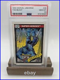 1990 Impel Marvel Universe #46 The Beast PSA 10 GEM MINT X-men X-men