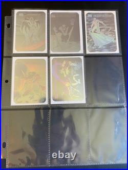 1990 Impel Marvel Universe Complete Set with Holos Mint Condition + Binder