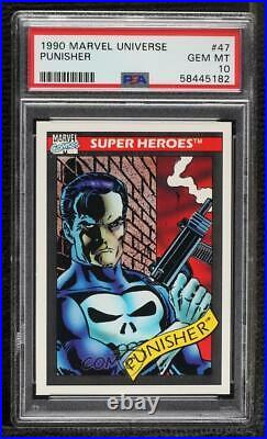 1990 Impel Marvel Universe Punisher #47 PSA 10 GEM MT kn8