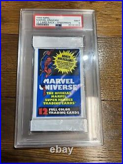 1990 Impel Marvel Universe Sealed Pack PSA 9