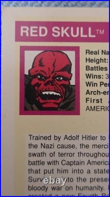 1990 Impel Marvel Universe Series 1 #81 Red Skull Classic Card