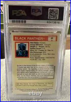 1990 Impel Marvel Universe Series 1 Black Panther #20 PSA 9 Mint