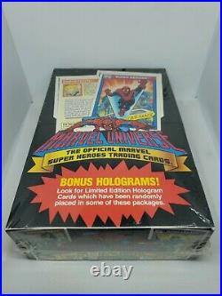 1990 Impel Marvel Universe Series 1 Factory Sealed Trading Card Box 36 Packs