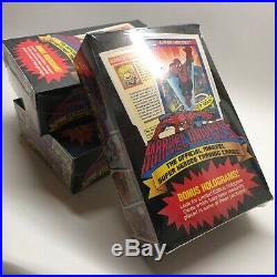 1990 Impel Marvel Universe Series 1 Sealed Box Of 36 Packs / Multiples