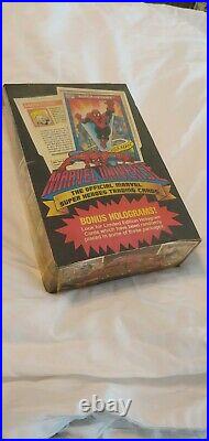 1990 Impel Marvel Universe Series 1 Trading Cards 36 Packs Factory Sealed Box