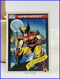 1990 Impel Marvel Universe Series 1 Trading Cards COMPLETE BASE SET, #1-162