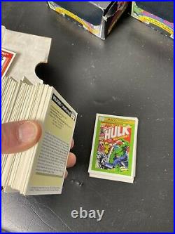 1990 Impel Marvel Universe Series 1 Trading Cards Complete Base Set #1-162