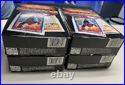 1990 Impel Marvel Universe Series 1 Trading Cards Full Box of 36 loose packs