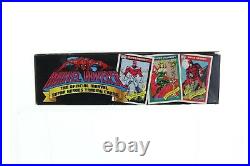 1990 Impel Marvel Universe Trading Cards 36 Pack NO SEAL COMPLETE BOX