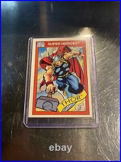 1990 Marvel Comics Super Heroes Trading Cards- Thor #18 NM