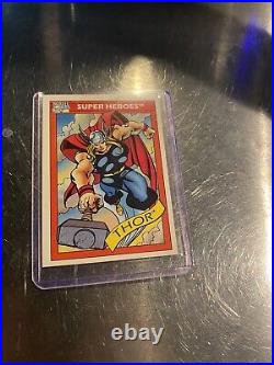 1990 Marvel Comics Super Heroes Trading Cards- Thor #18 NM