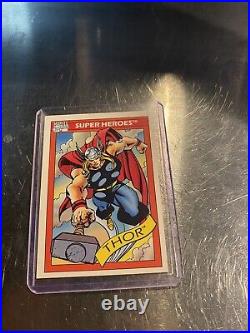1990 Marvel Comics Super Heroes Trading Cards- Thor #18 NM