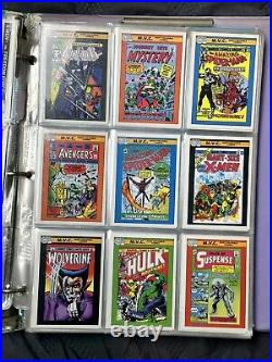 1990 Marvel Trading Cards Series 1 Complete Set 1-162 Stan Lee. No Holograms