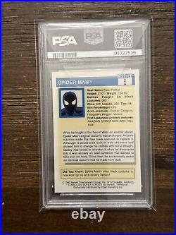 1990 Marvel Universe #2 Spider-Man PSA 10 GEM MINT