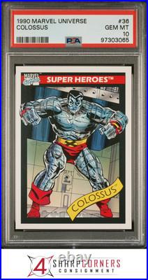 1990 Marvel Universe #36 Colossus Psa 10 N4185184-065