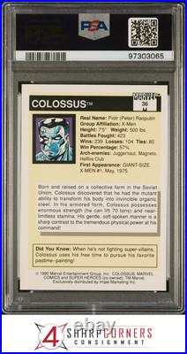 1990 Marvel Universe #36 Colossus Psa 10 N4185184-065