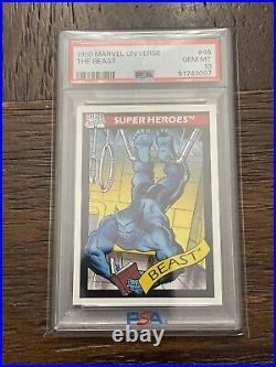 1990 Marvel Universe #46 Beast PSA 10 X-Men'97