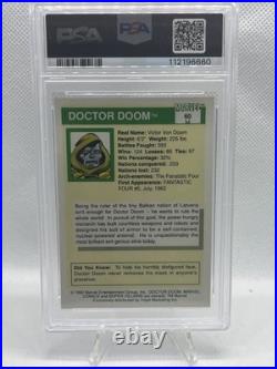 1990 Marvel Universe #60 Doctor Doom PSA 10 Gem Mint