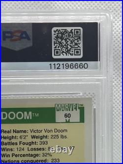 1990 Marvel Universe #60 Doctor Doom PSA 10 Gem Mint