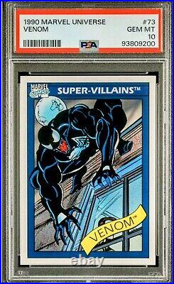 1990 Marvel Universe #73 Venom Psa 10 N4033917-200