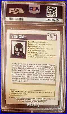 1990 Marvel Universe #73 Venom Psa 10 N4033917-200