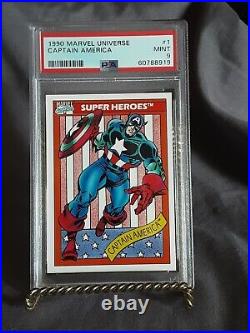 1990 Marvel Universe Captain America #1 PSA 9 MINT