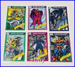 1990 Marvel Universe Complete Set with Holograms and Vendors Box ALL 167 CARDS