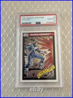 1990 Marvel Universe Cyclops #8 PSA 10 GEM MINT