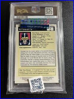 1990 Marvel Universe Cyclops #8 PSA 10 GEM MINT