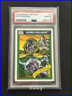 1990 Marvel Universe Doctor Doom #60 PSA 10 1990 Marvel Universe Doctor Doom #60 PSA 10