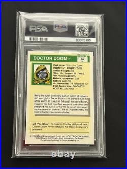 1990 Marvel Universe Doctor Doom #60 PSA 10 1990 Marvel Universe Doctor Doom #60 PSA 10