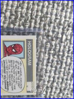 1990 Marvel Universe Hologram Cosmic Spider-Man MH1