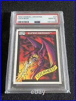 1990 Marvel Universe Lockheed PSA 10 Gem Mint