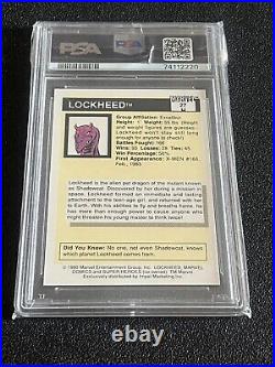 1990 Marvel Universe Lockheed PSA 10 Gem Mint