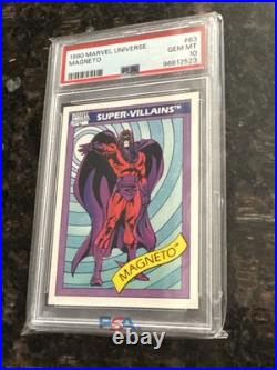 1990 Marvel Universe Magneto #63 PSA 10 GEM MINT