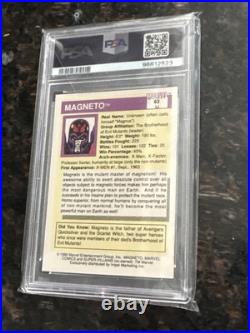 1990 Marvel Universe Magneto #63 PSA 10 GEM MINT