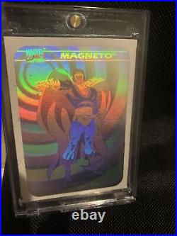 1990 Marvel Universe Magneto Hologram #MH2