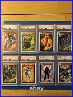 1990 Marvel Universe PSA 9 Lot! 8 Cards