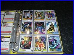 1990 Marvel Universe Series 1 & 2 Trading Cards COMPLETE BASE SETs #1-162 plus
