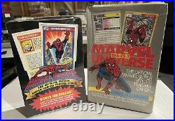 1990 Marvel Universe Series 1 And 2 Sealed Trading Card Box Lot Holograms