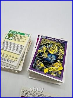 1990 Marvel Universe Series 1 Complete 162 Card Set W Storage Case