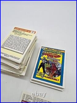 1990 Marvel Universe Series 1 Complete 162 Card Set W Storage Case