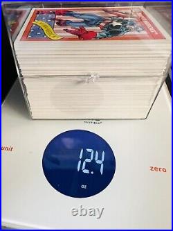 1990 Marvel Universe Series 1 Complete 162 Card Set W Storage Case