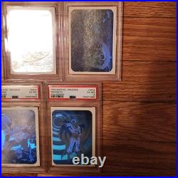 1990 Marvel Universe Series 1 Complete 5 Card HOLOGRAM Set MH1-MH5 Graded