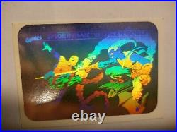 1990 Marvel Universe Series 1 Complete 5 Card Hologram Chase Insert Set Holo NOS