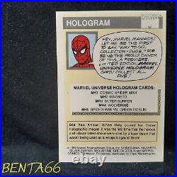 1990 Marvel Universe Series 1? Complete Hologram Set MH1-MH5 With 1x PSA 6 Ex-Mt