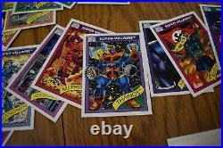 1990 Marvel Universe Series 1 Complete Trading Card Set (Stan Lee) Holograms
