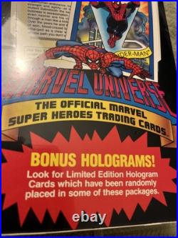 1990 Marvel Universe Series 1? Sealed Box Impel Holograms Inside? - OG 1990 Marvel Universe Series 1? Sealed Box Impel Holograms Inside? - OG
