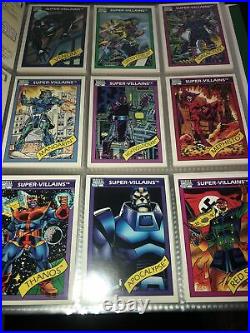 1990 Marvel Universe Series 1 Trading Cards COMPLETE BASE SET, #1-162 Impel