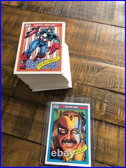 1990 Marvel Universe Series 1 Trading Cards COMPLETE SET #1-162 Excellent Shape